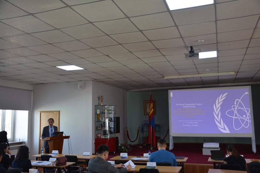 Сургалтад хамрагдлаа.	